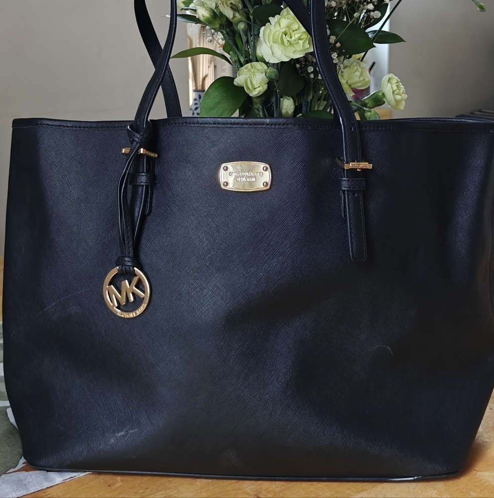Michael Kors Black Tote Bag